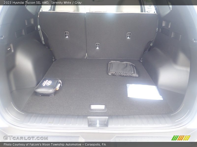 Serenity White / Gray 2023 Hyundai Tucson SEL AWD