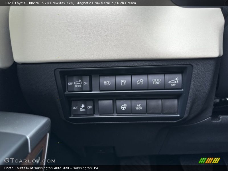 Magnetic Gray Metallic / Rich Cream 2023 Toyota Tundra 1974 CrewMax 4x4