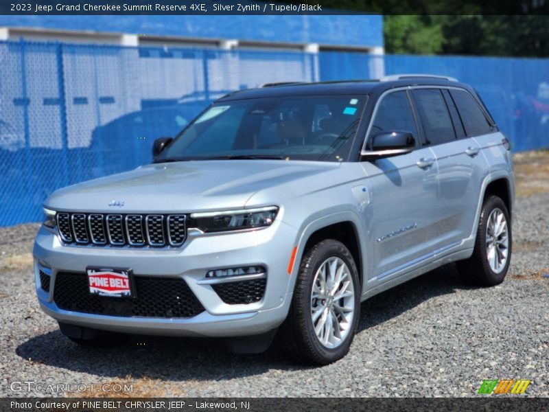 Silver Zynith / Tupelo/Black 2023 Jeep Grand Cherokee Summit Reserve 4XE