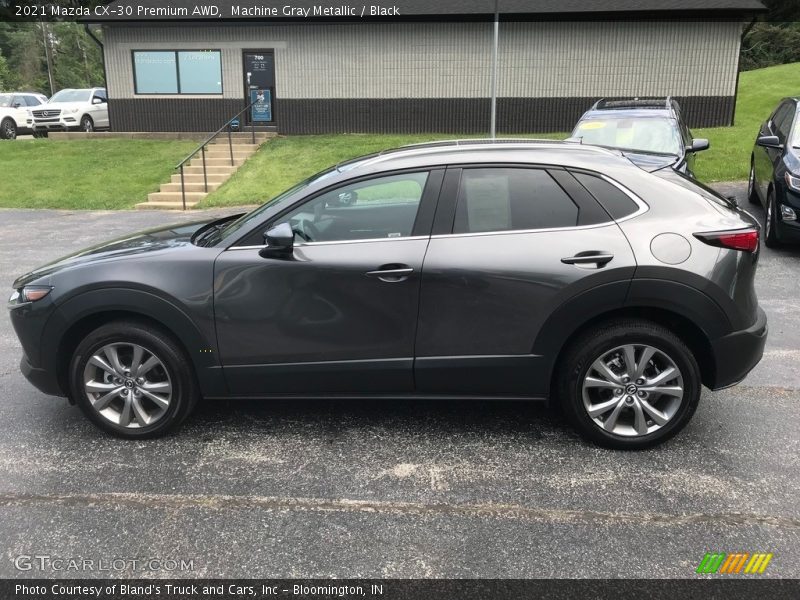 Machine Gray Metallic / Black 2021 Mazda CX-30 Premium AWD