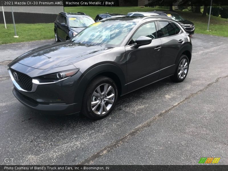 Machine Gray Metallic / Black 2021 Mazda CX-30 Premium AWD