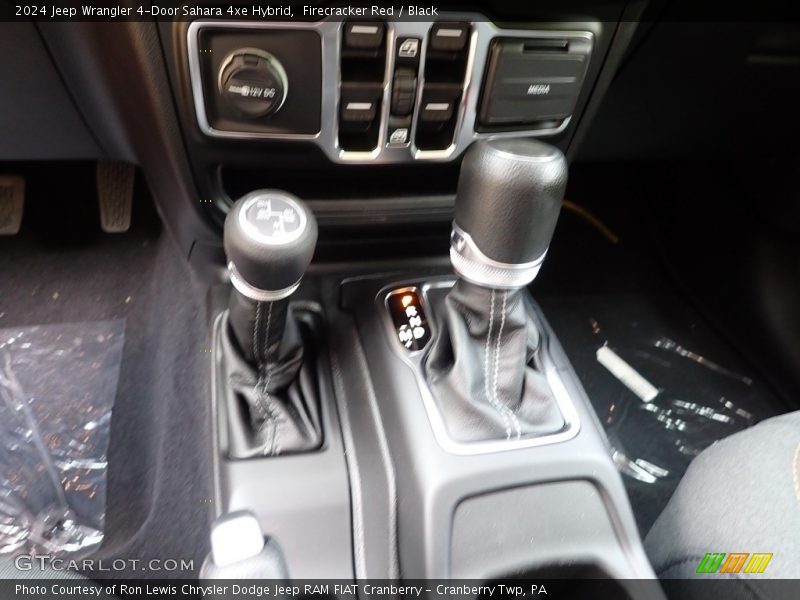 Firecracker Red / Black 2024 Jeep Wrangler 4-Door Sahara 4xe Hybrid