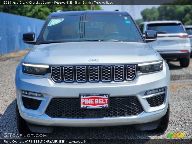 Silver Zynith / Tupelo/Black 2023 Jeep Grand Cherokee Summit Reserve 4XE