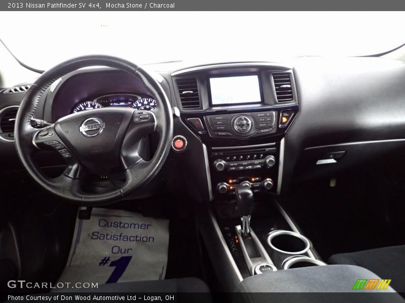 Mocha Stone / Charcoal 2013 Nissan Pathfinder SV 4x4