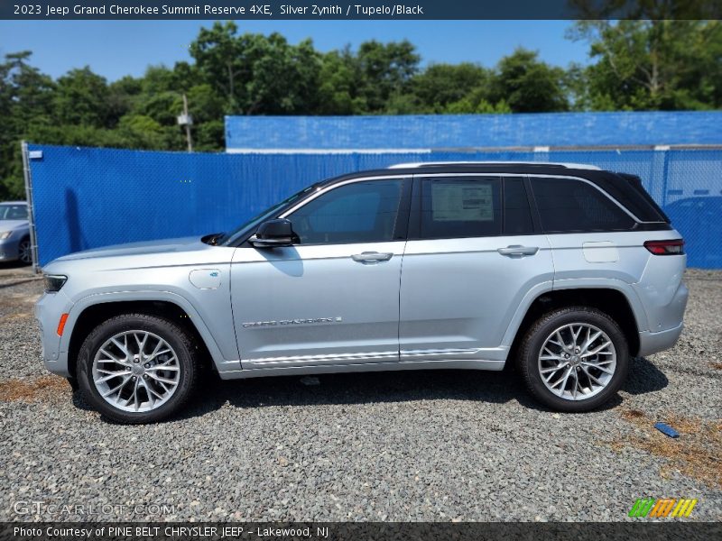 Silver Zynith / Tupelo/Black 2023 Jeep Grand Cherokee Summit Reserve 4XE