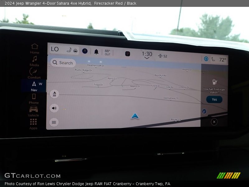Firecracker Red / Black 2024 Jeep Wrangler 4-Door Sahara 4xe Hybrid