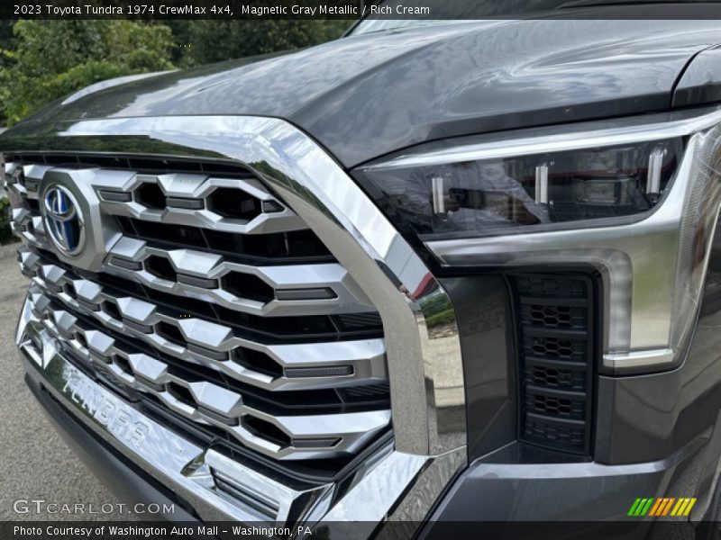 Magnetic Gray Metallic / Rich Cream 2023 Toyota Tundra 1974 CrewMax 4x4