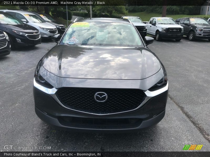 Machine Gray Metallic / Black 2021 Mazda CX-30 Premium AWD