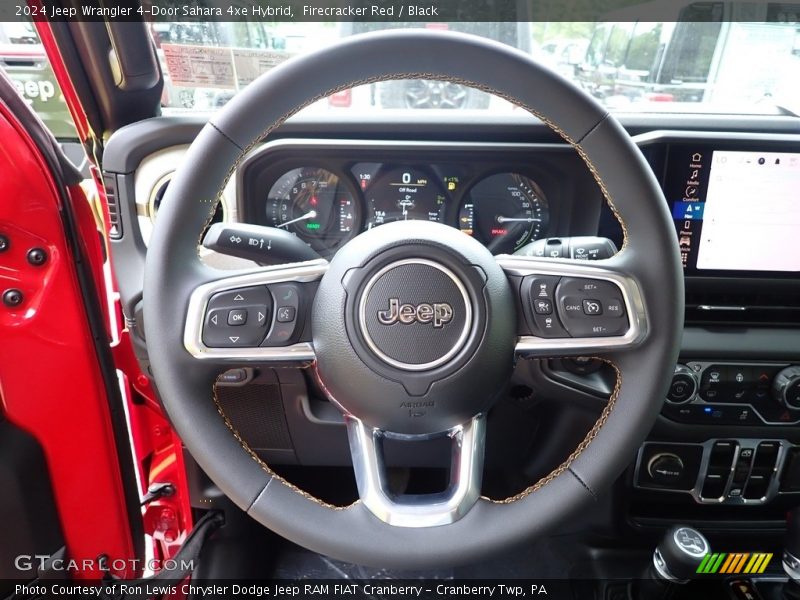  2024 Wrangler 4-Door Sahara 4xe Hybrid Steering Wheel