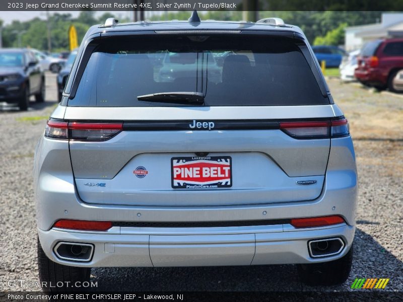 Silver Zynith / Tupelo/Black 2023 Jeep Grand Cherokee Summit Reserve 4XE