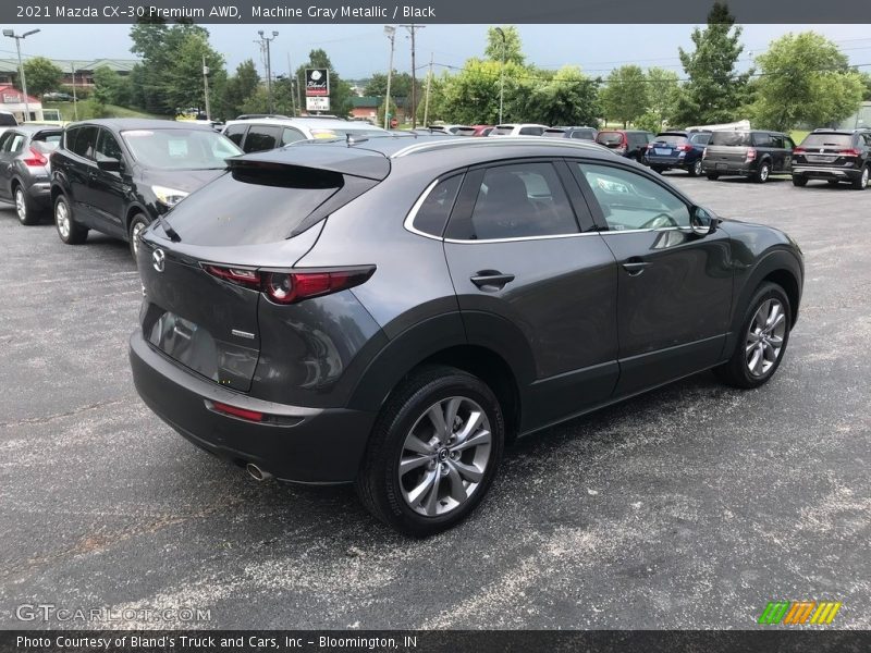 Machine Gray Metallic / Black 2021 Mazda CX-30 Premium AWD