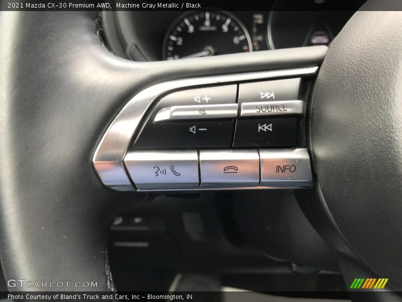Machine Gray Metallic / Black 2021 Mazda CX-30 Premium AWD