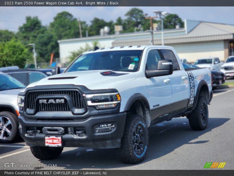Bright White / Black 2023 Ram 2500 Power Wagon Crew Cab 4x4