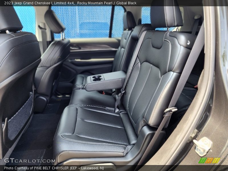 Rear Seat of 2023 Grand Cherokee L Limited 4x4