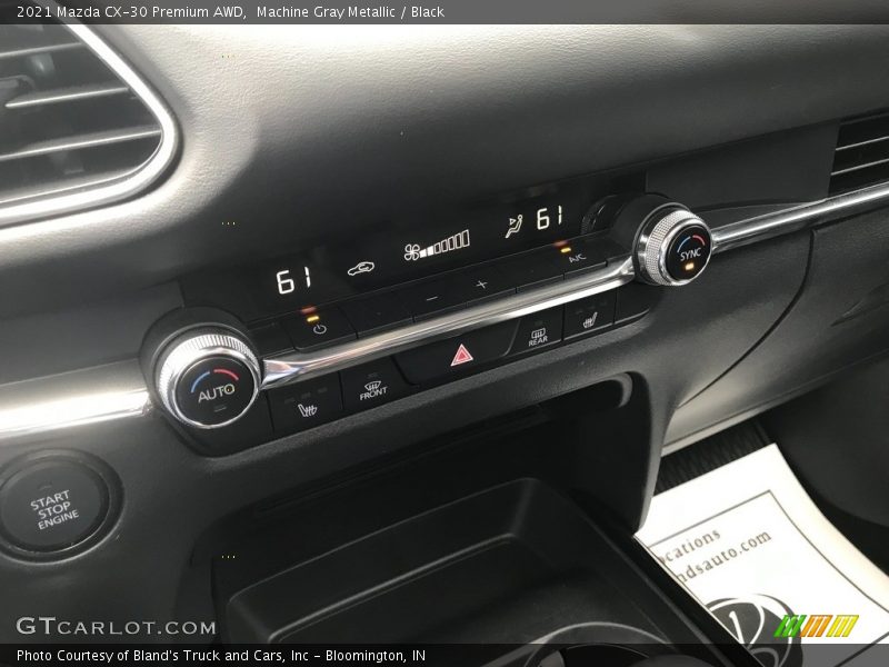 Machine Gray Metallic / Black 2021 Mazda CX-30 Premium AWD