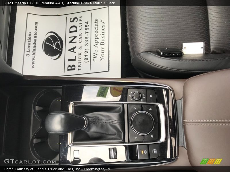 Machine Gray Metallic / Black 2021 Mazda CX-30 Premium AWD