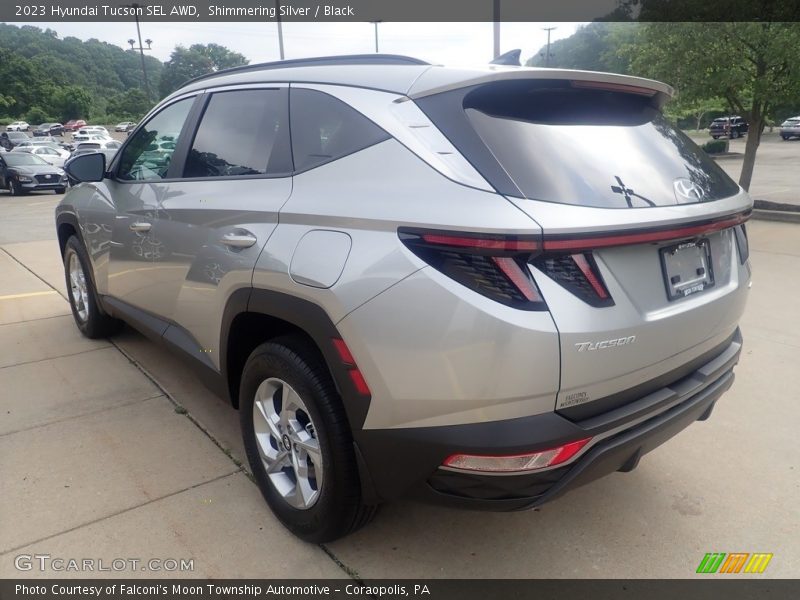 Shimmering Silver / Black 2023 Hyundai Tucson SEL AWD