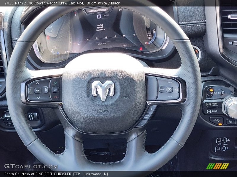 Bright White / Black 2023 Ram 2500 Power Wagon Crew Cab 4x4