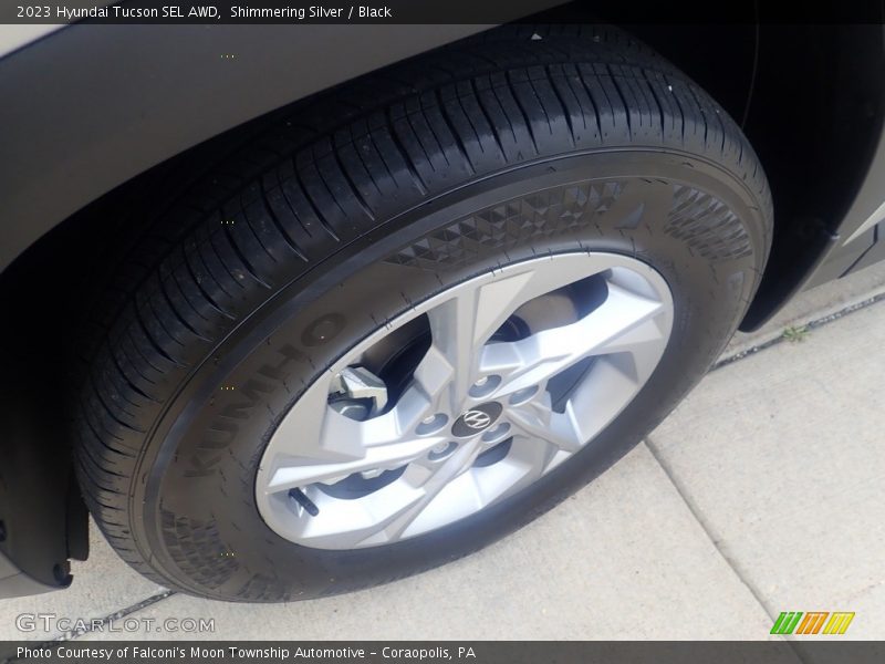 Shimmering Silver / Black 2023 Hyundai Tucson SEL AWD