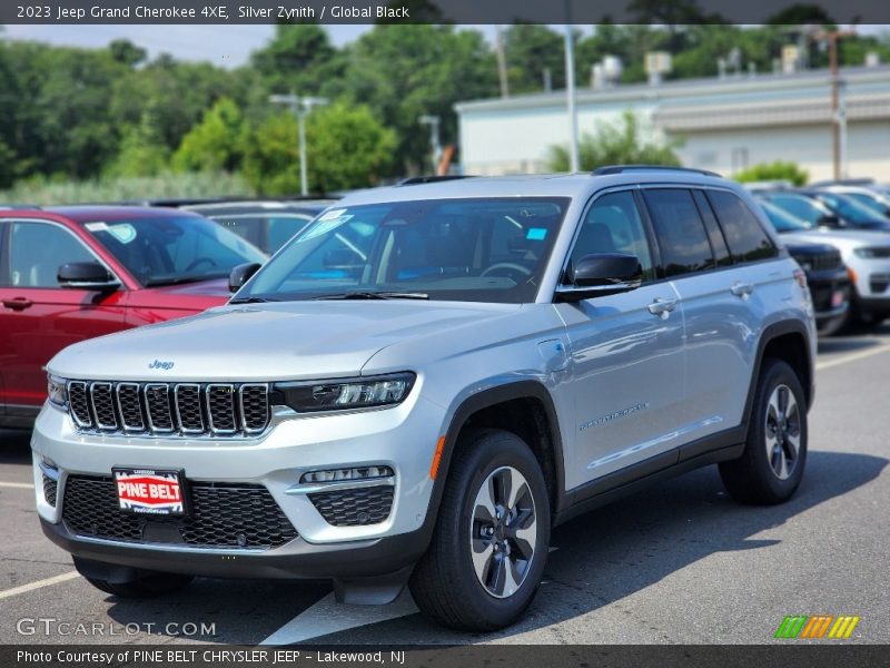 Silver Zynith / Global Black 2023 Jeep Grand Cherokee 4XE