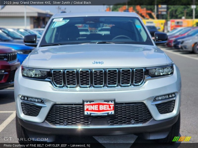 Silver Zynith / Global Black 2023 Jeep Grand Cherokee 4XE