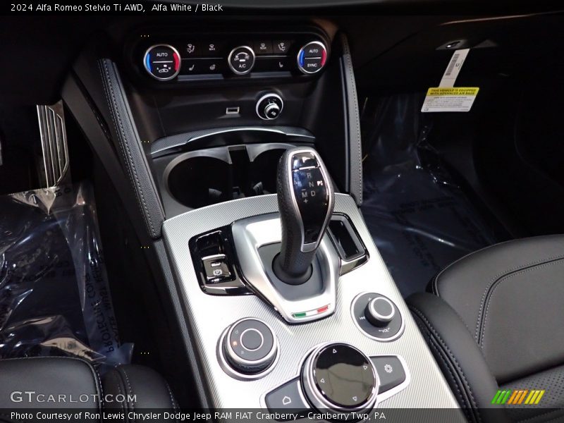  2024 Stelvio Ti AWD 8 Speed Automatic Shifter