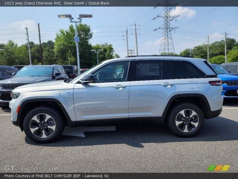 Silver Zynith / Global Black 2023 Jeep Grand Cherokee 4XE