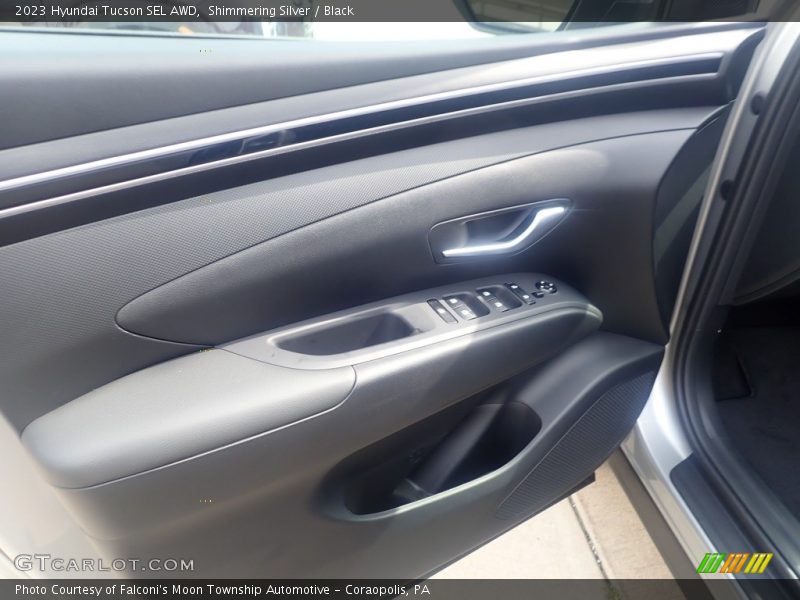 Shimmering Silver / Black 2023 Hyundai Tucson SEL AWD