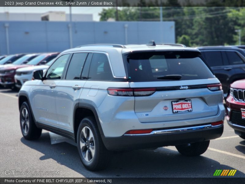 Silver Zynith / Global Black 2023 Jeep Grand Cherokee 4XE