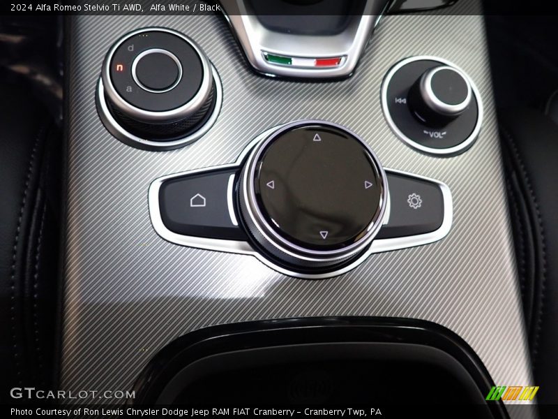 Controls of 2024 Stelvio Ti AWD