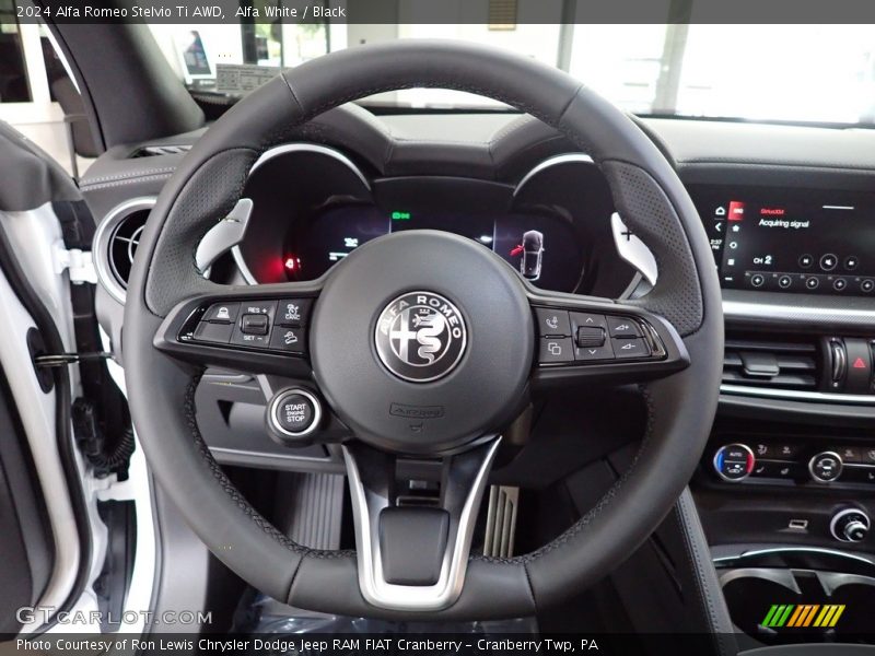  2024 Stelvio Ti AWD Steering Wheel