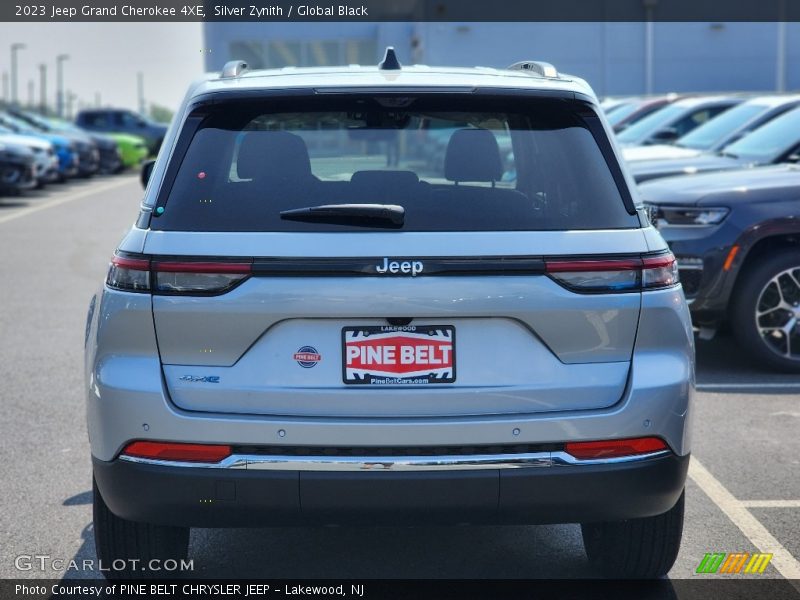 Silver Zynith / Global Black 2023 Jeep Grand Cherokee 4XE