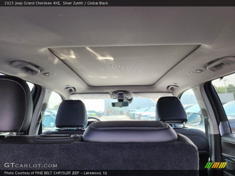 Silver Zynith / Global Black 2023 Jeep Grand Cherokee 4XE