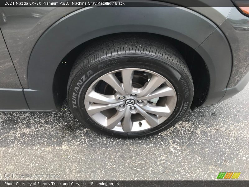 Machine Gray Metallic / Black 2021 Mazda CX-30 Premium AWD