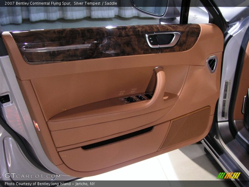 Silver Tempest / Saddle 2007 Bentley Continental Flying Spur