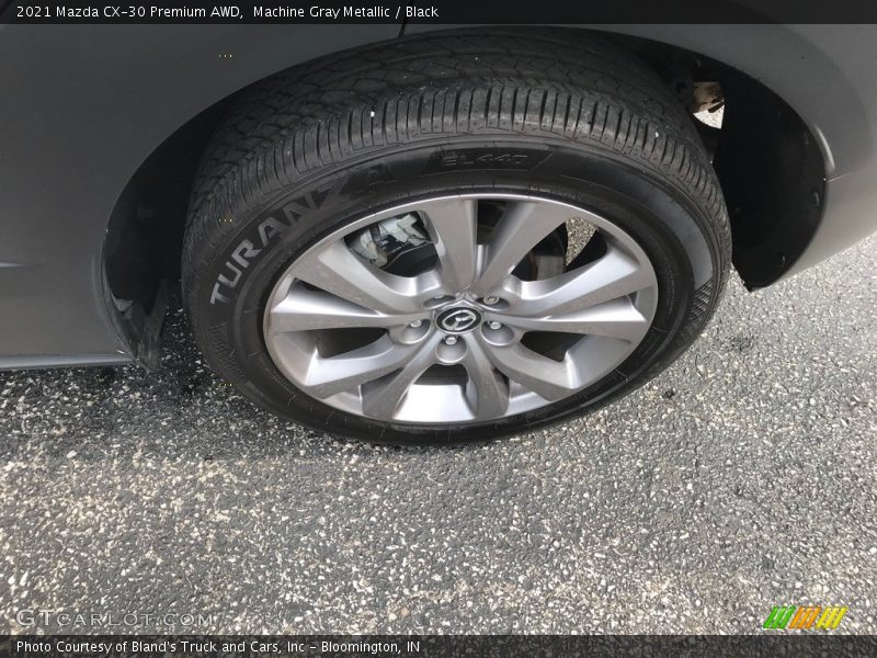 Machine Gray Metallic / Black 2021 Mazda CX-30 Premium AWD