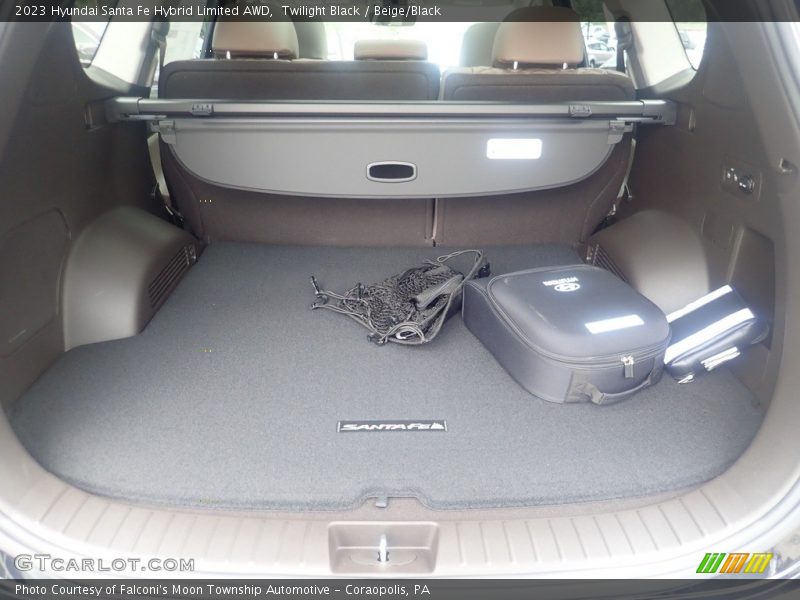 Twilight Black / Beige/Black 2023 Hyundai Santa Fe Hybrid Limited AWD