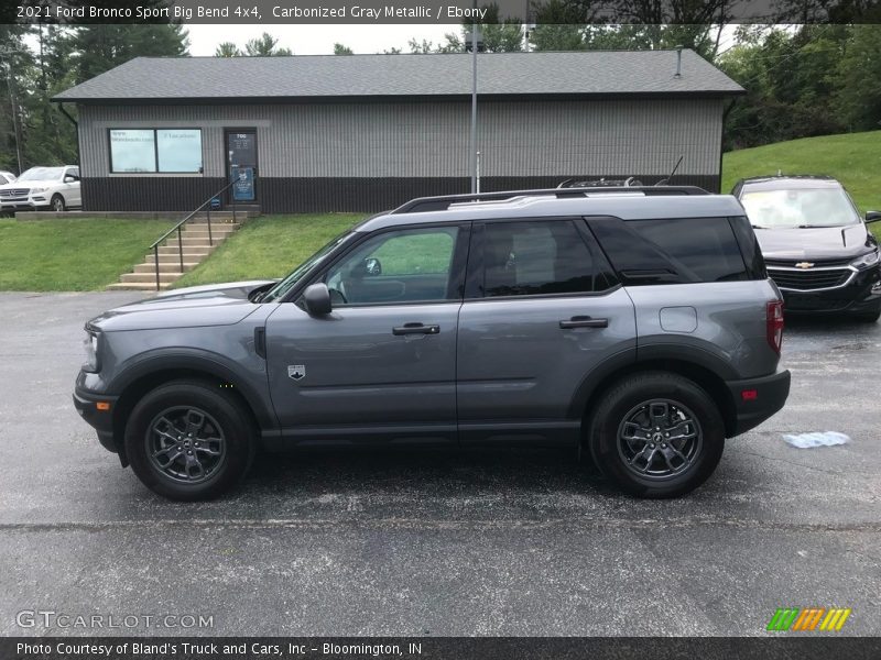 Carbonized Gray Metallic / Ebony 2021 Ford Bronco Sport Big Bend 4x4