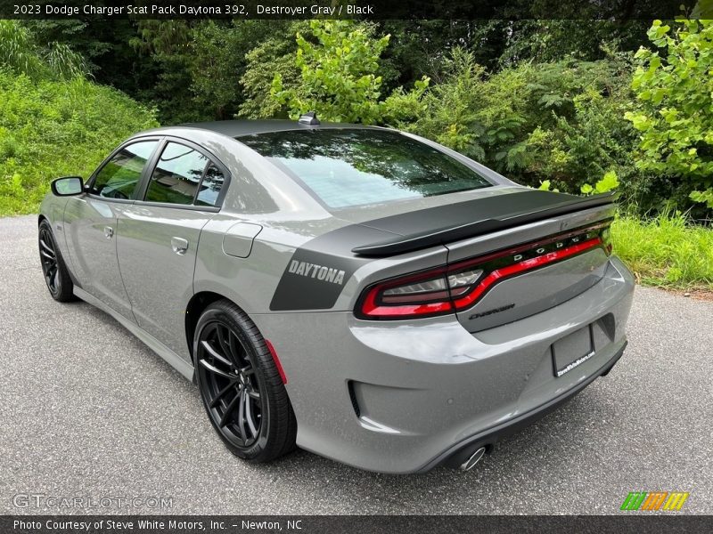 Destroyer Gray / Black 2023 Dodge Charger Scat Pack Daytona 392