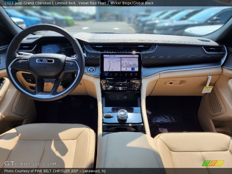 Dashboard of 2023 Grand Cherokee L Limited 4x4