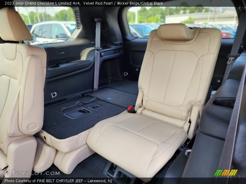 Rear Seat of 2023 Grand Cherokee L Limited 4x4