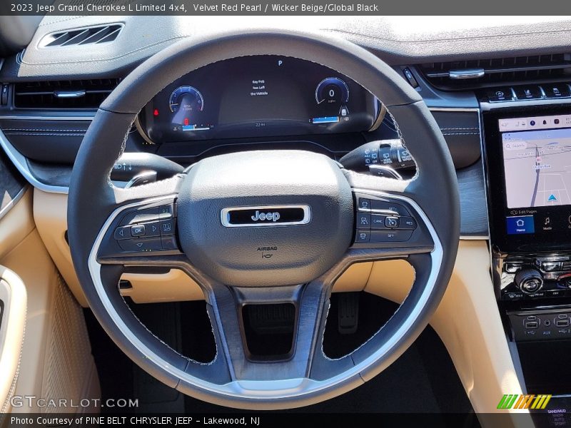  2023 Grand Cherokee L Limited 4x4 Steering Wheel