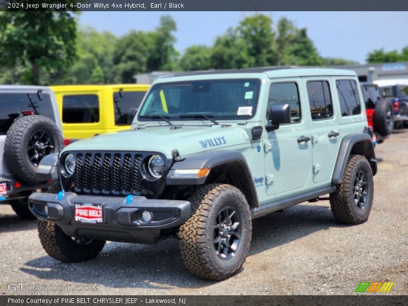 Earl / Black 2024 Jeep Wrangler 4-Door Willys 4xe Hybrid