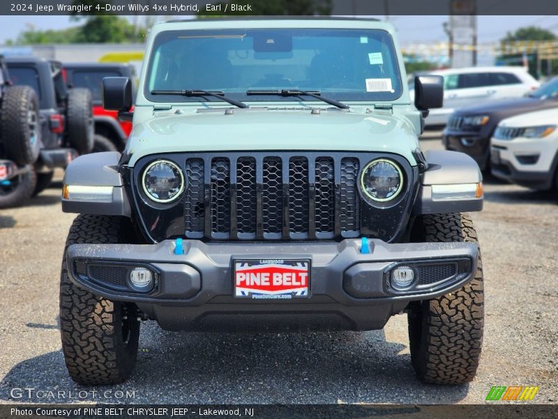 Earl / Black 2024 Jeep Wrangler 4-Door Willys 4xe Hybrid