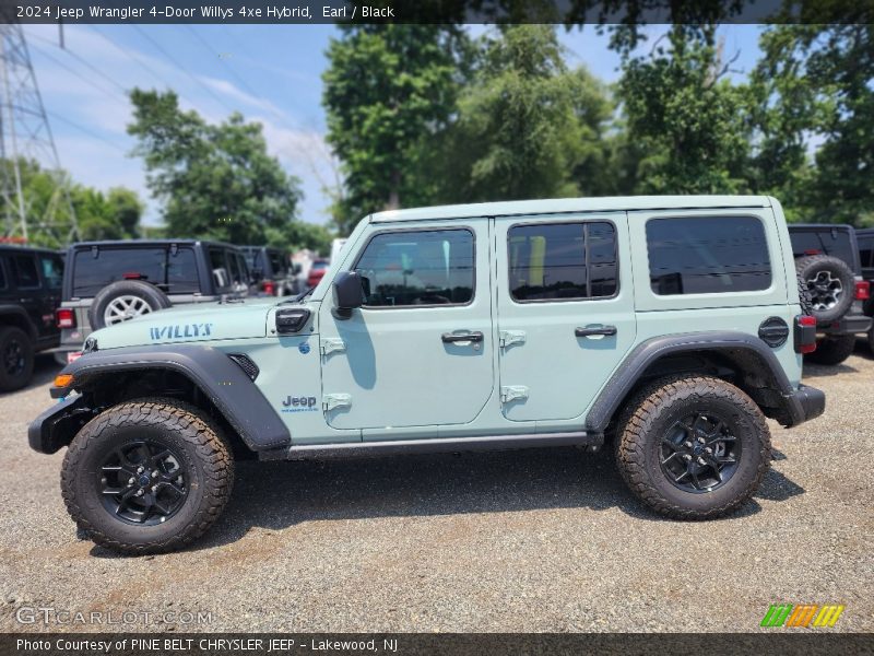 Earl / Black 2024 Jeep Wrangler 4-Door Willys 4xe Hybrid