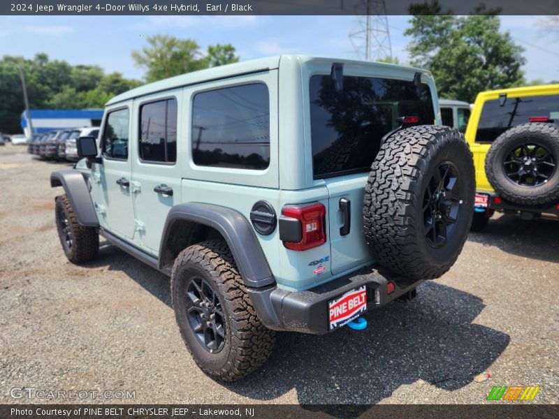Earl / Black 2024 Jeep Wrangler 4-Door Willys 4xe Hybrid