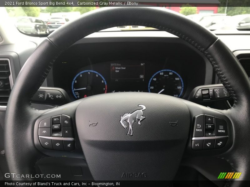 Carbonized Gray Metallic / Ebony 2021 Ford Bronco Sport Big Bend 4x4