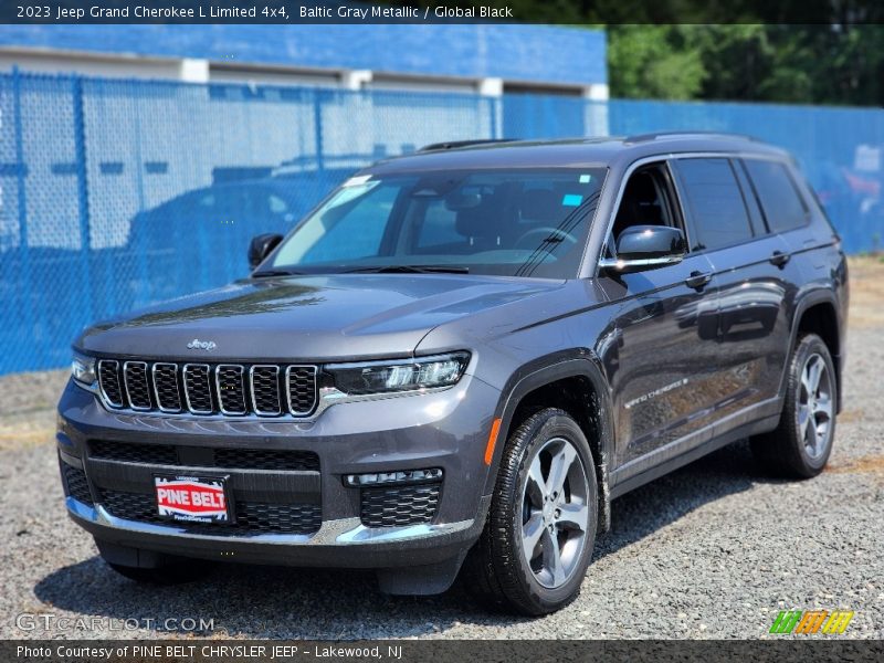 Baltic Gray Metallic / Global Black 2023 Jeep Grand Cherokee L Limited 4x4