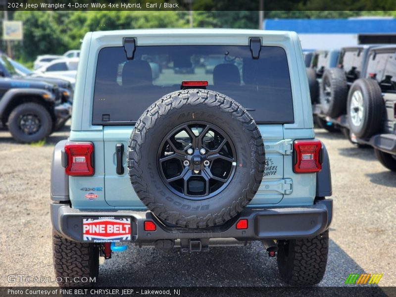 Earl / Black 2024 Jeep Wrangler 4-Door Willys 4xe Hybrid