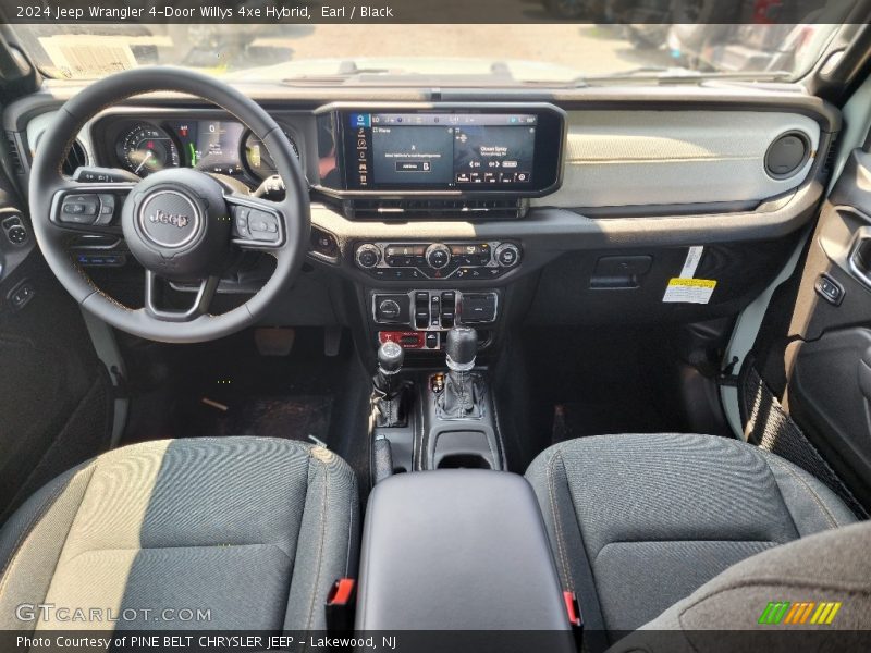 Earl / Black 2024 Jeep Wrangler 4-Door Willys 4xe Hybrid